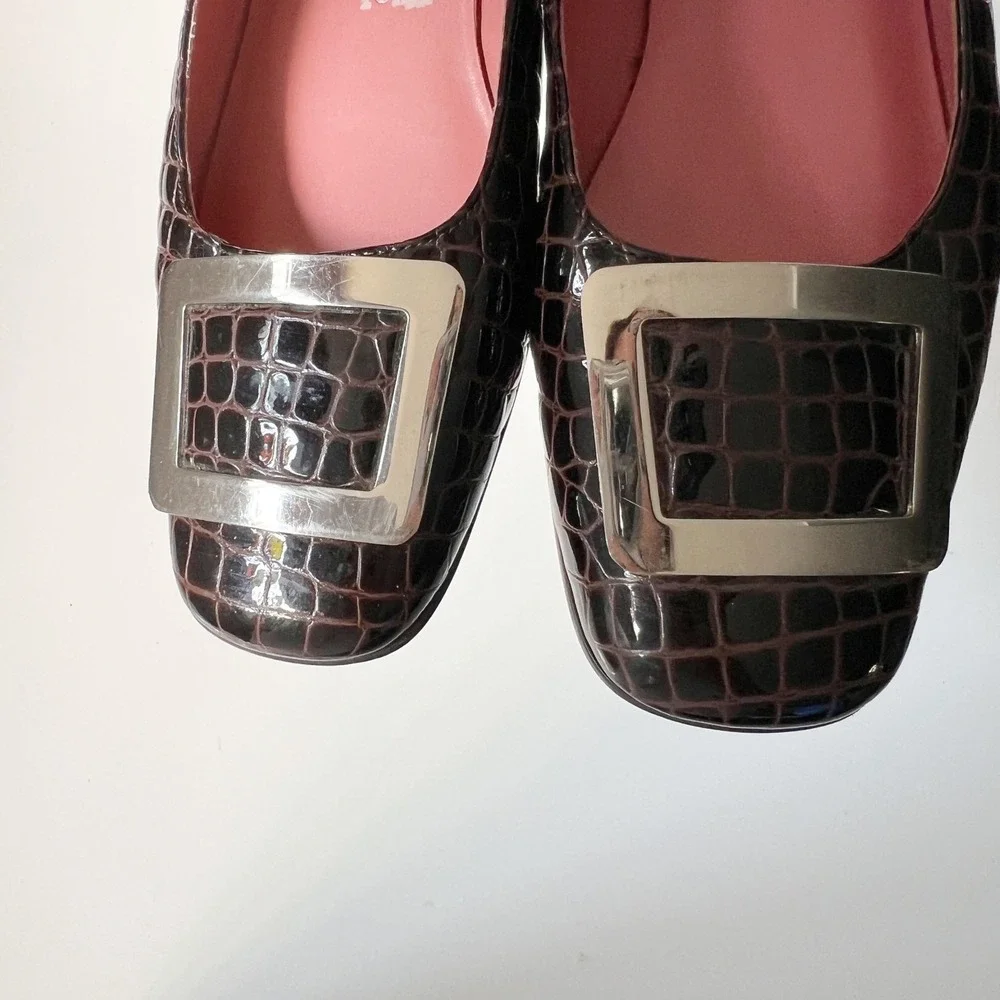 Sam & Libby croc embossed